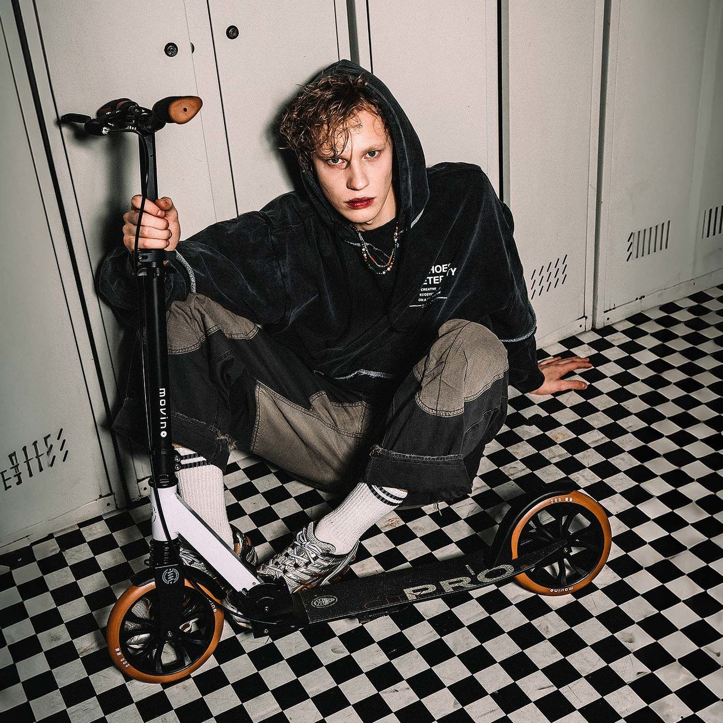 Movino City Pro (branco-marrom)