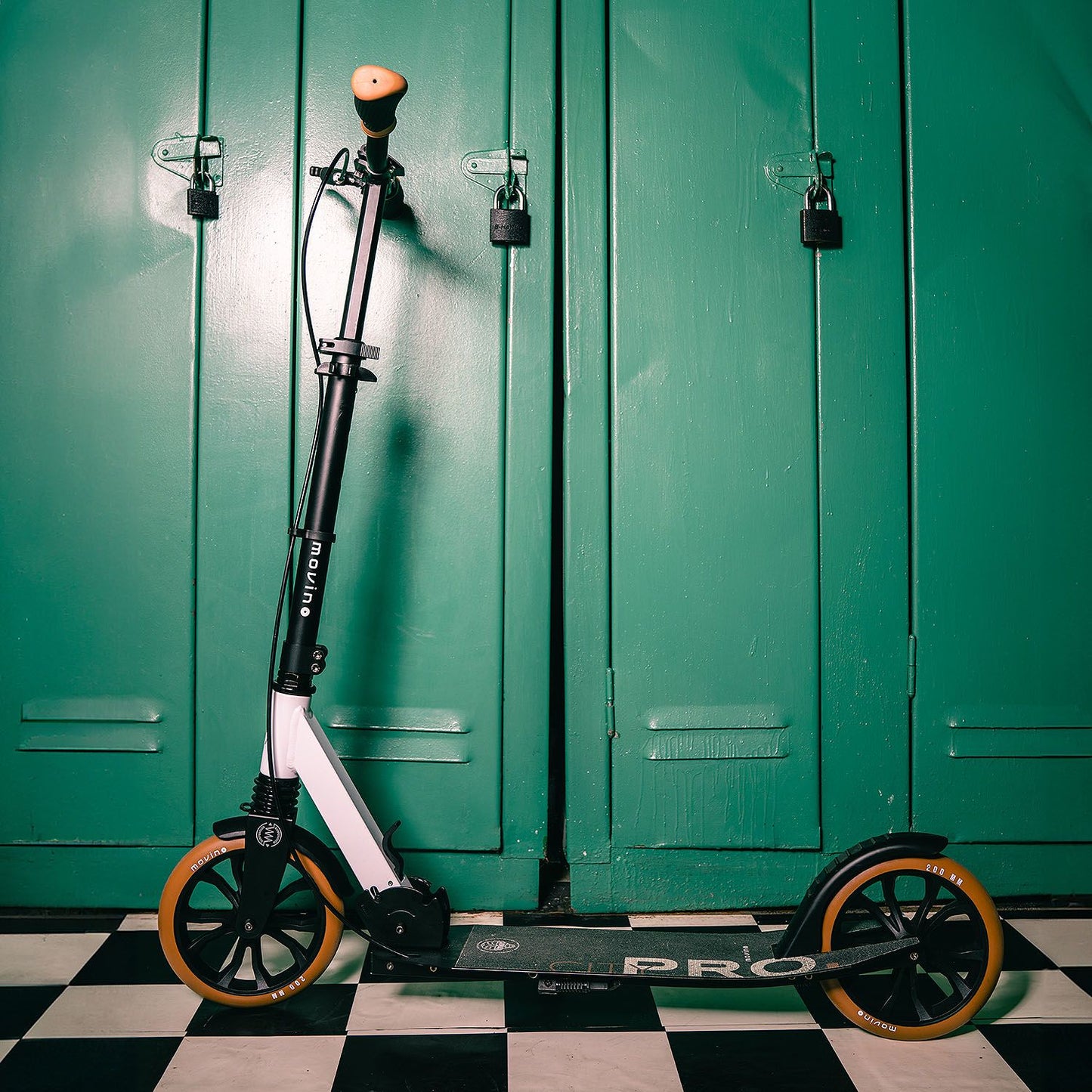 Movino City Pro (branco-marrom)