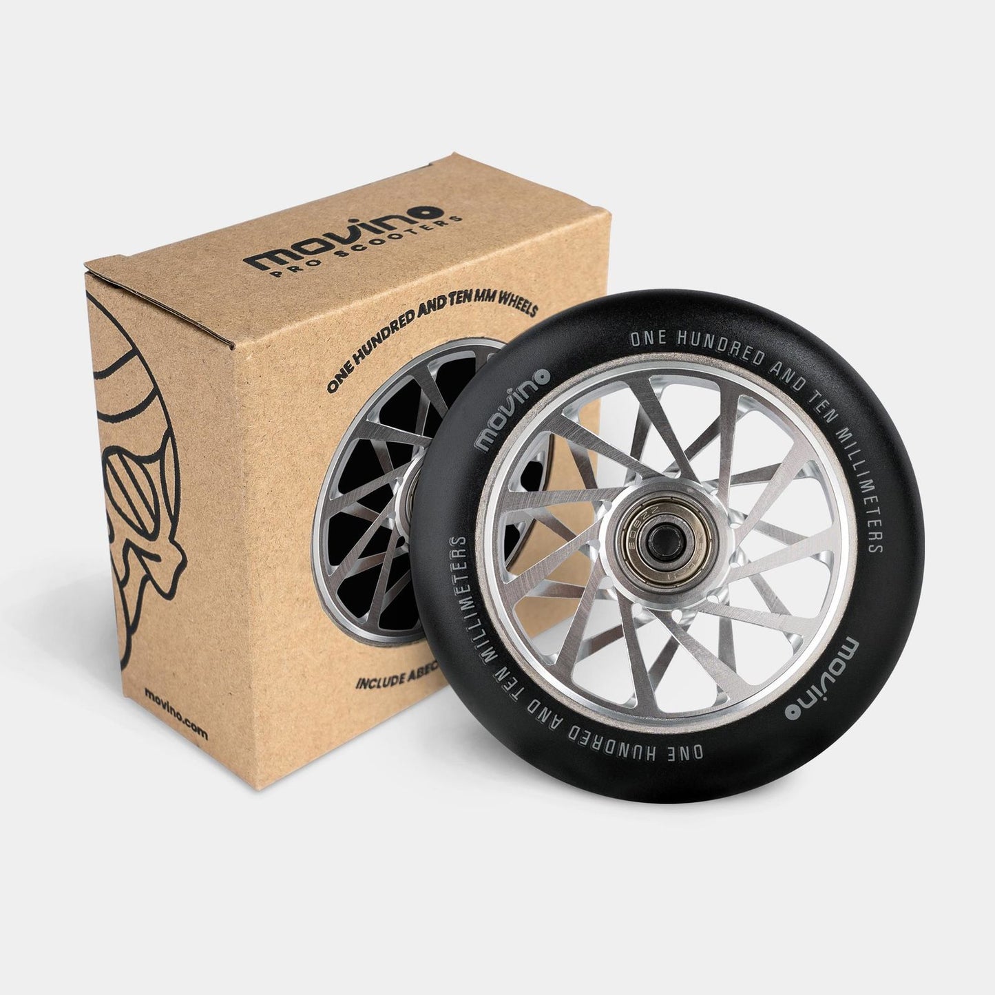 Movino Alu Core 110 mm (Black-Silver)