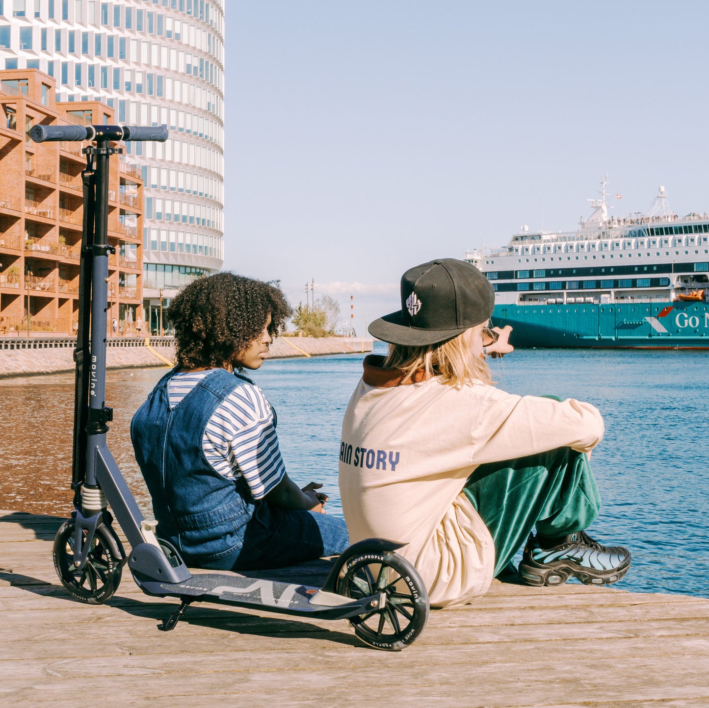 Movino City Light (petrol blue-olive)