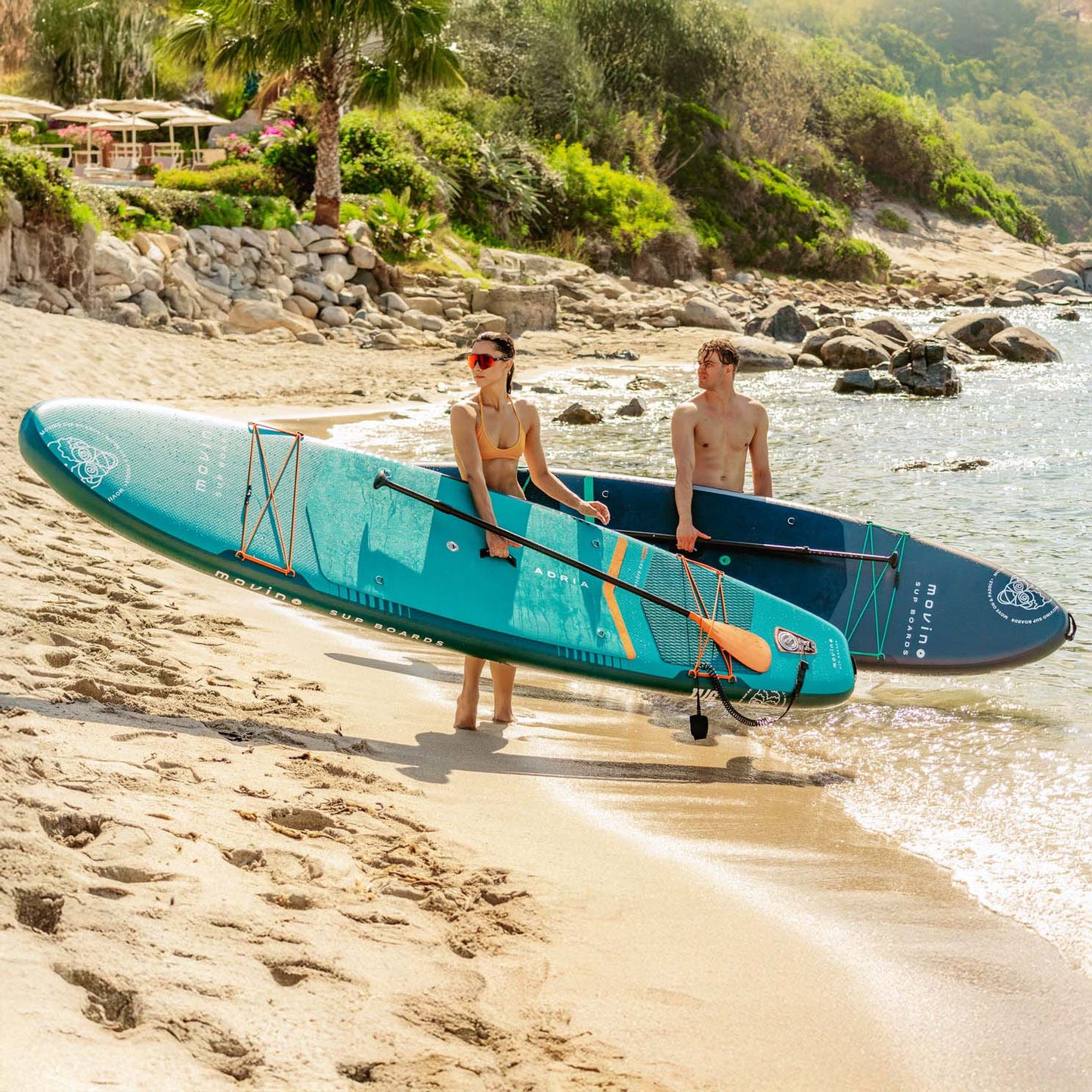 Movino Adria (laranja-turquesa)